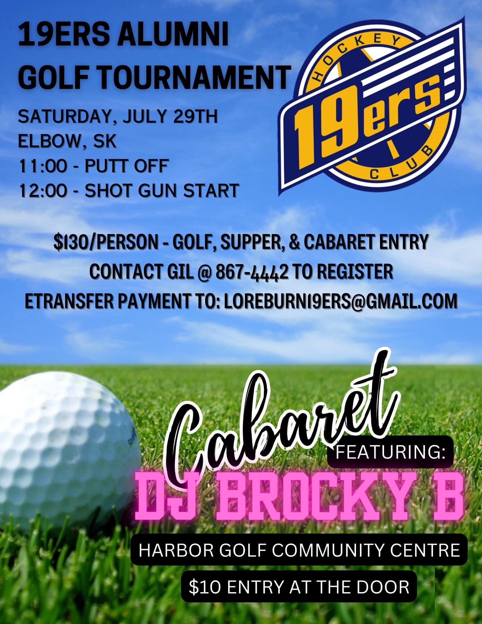 19ers golf tourney