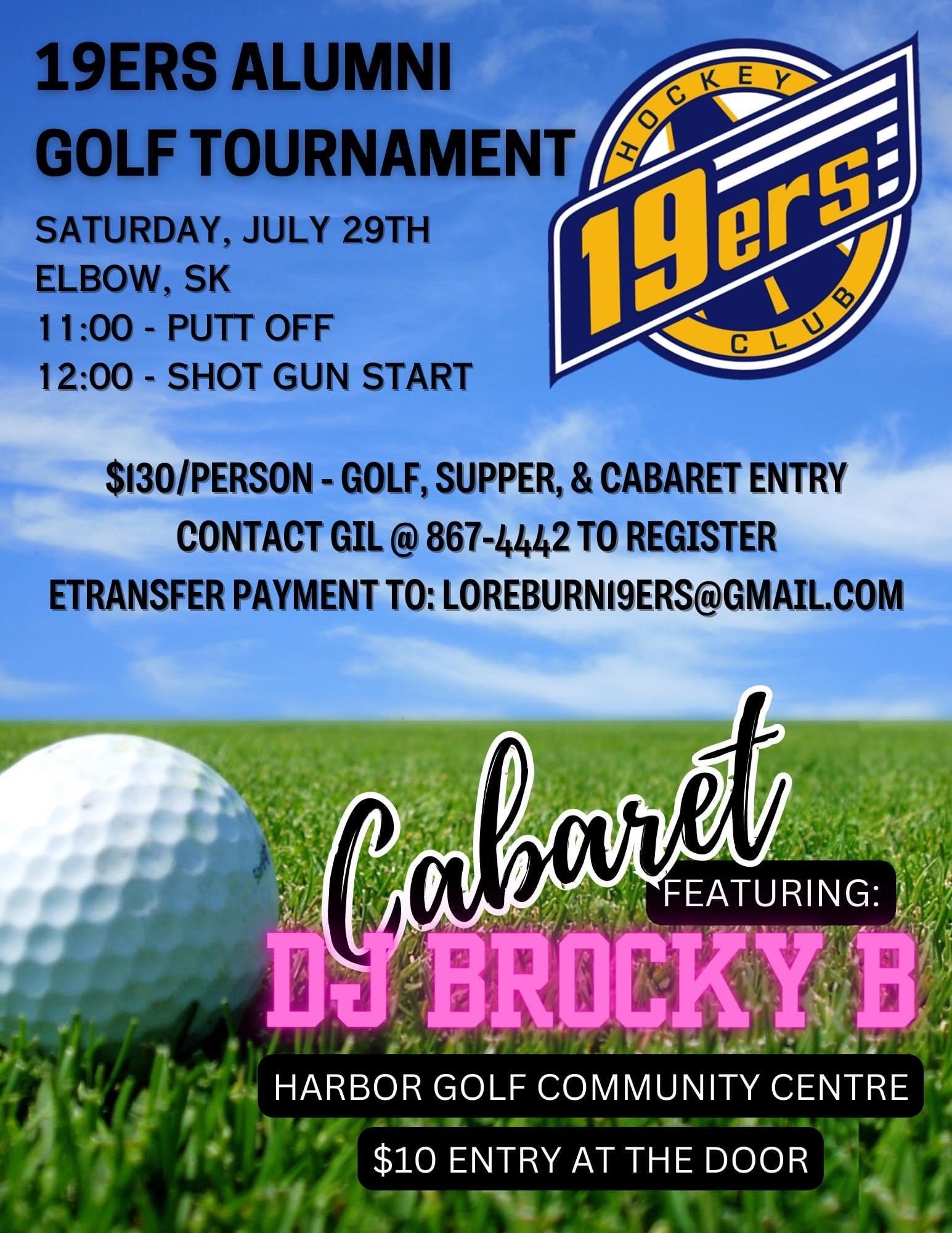 19ers golf tourney